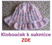 Klobouček k sukničce